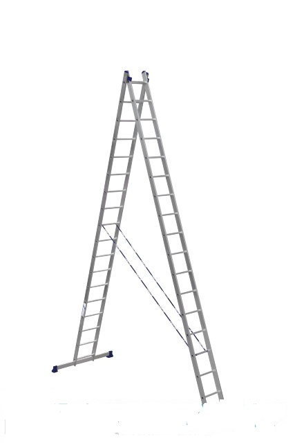 Лестница двухсекционная Perilla 2*17 H=4,81/8,42 м