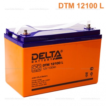 Аккумулятор Delta DTМ 12100 L