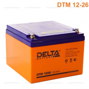 Аккумулятор Delta DTМ 1226