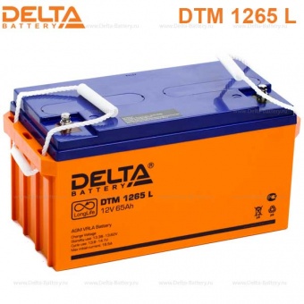 Аккумулятор Delta DTМ 1265 L