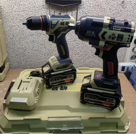 Набор 2 в 1 Feng Bao ( 1321 шуруповерт + 1280 гайковерт)