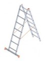 Лестница шарнирная двухсекционная Perilla 2*7 H=4,01/1,95 м