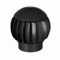 Ротационный дефлектор (турбодефлектор) 160 мм цвет: черный