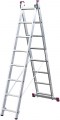 Лестница двухсекционная Krause CORDA 2х8 H=2,25/3,90 м