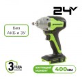 Ударный гайковерт Greenworks GD24IW400, 24v, 400 Нм, без АКБ и ЗУ (аккумуляторный)